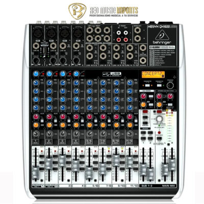 Behringer Xenyx QX1622USB Mezclador Con USB Y Efectos