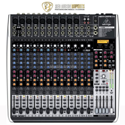 Behringer Xenyx QX2442USB Mezclador Con USB Y Efectos