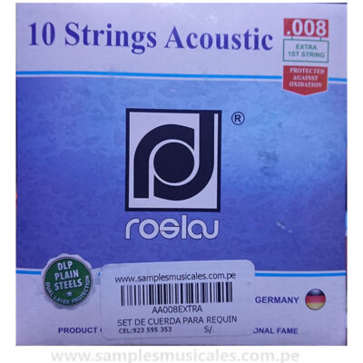 Cuerdas Roslau de metal para Requinto RQ-008
