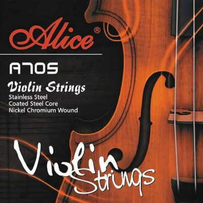 Cuerdas Alice aceradas para violín A705 4/4