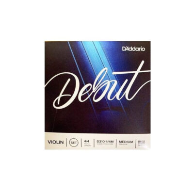 Cuerdas D'Addario Debut  para violín Tensión media D310 4/4 M