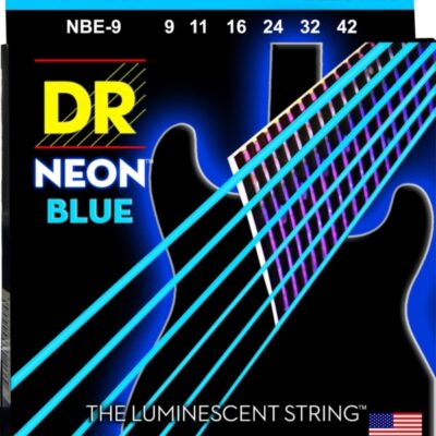 Cuerdas DR Neón para guitarra eléctrica NBE-9