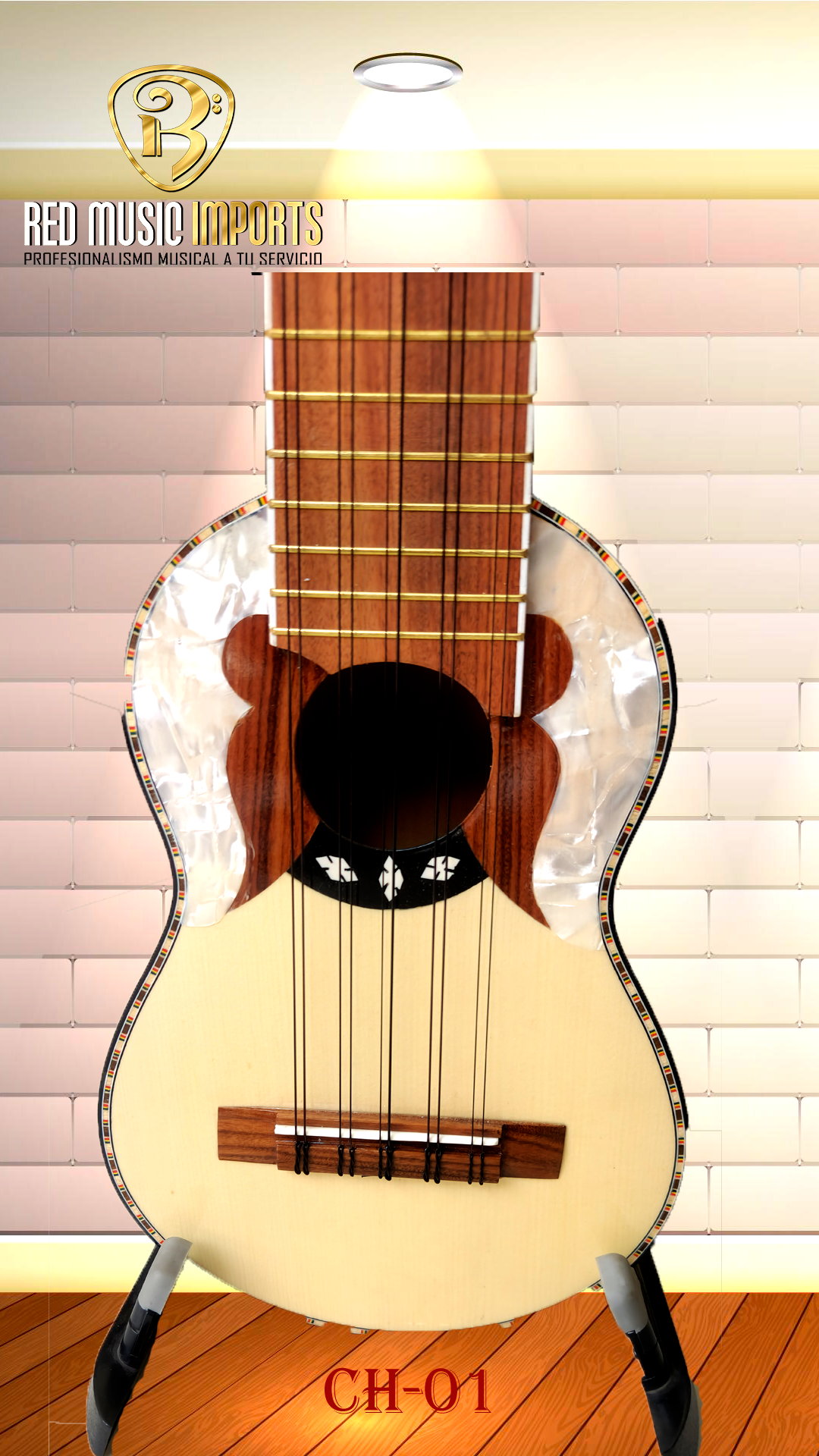 CHARANGO ARTESANAL Modelo CH-01 - Imagen 4