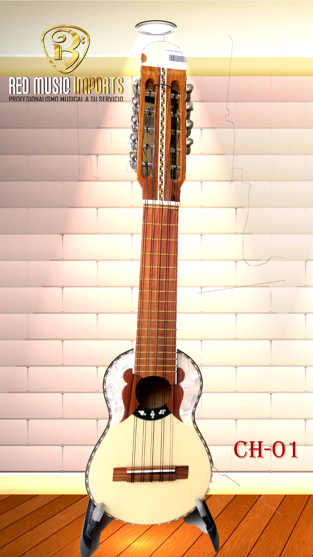 CHARANGO ARTESANAL Modelo CH-01