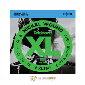 Cuerda para guitarra Eléctrica D'Addario EXL-130 .008-.038