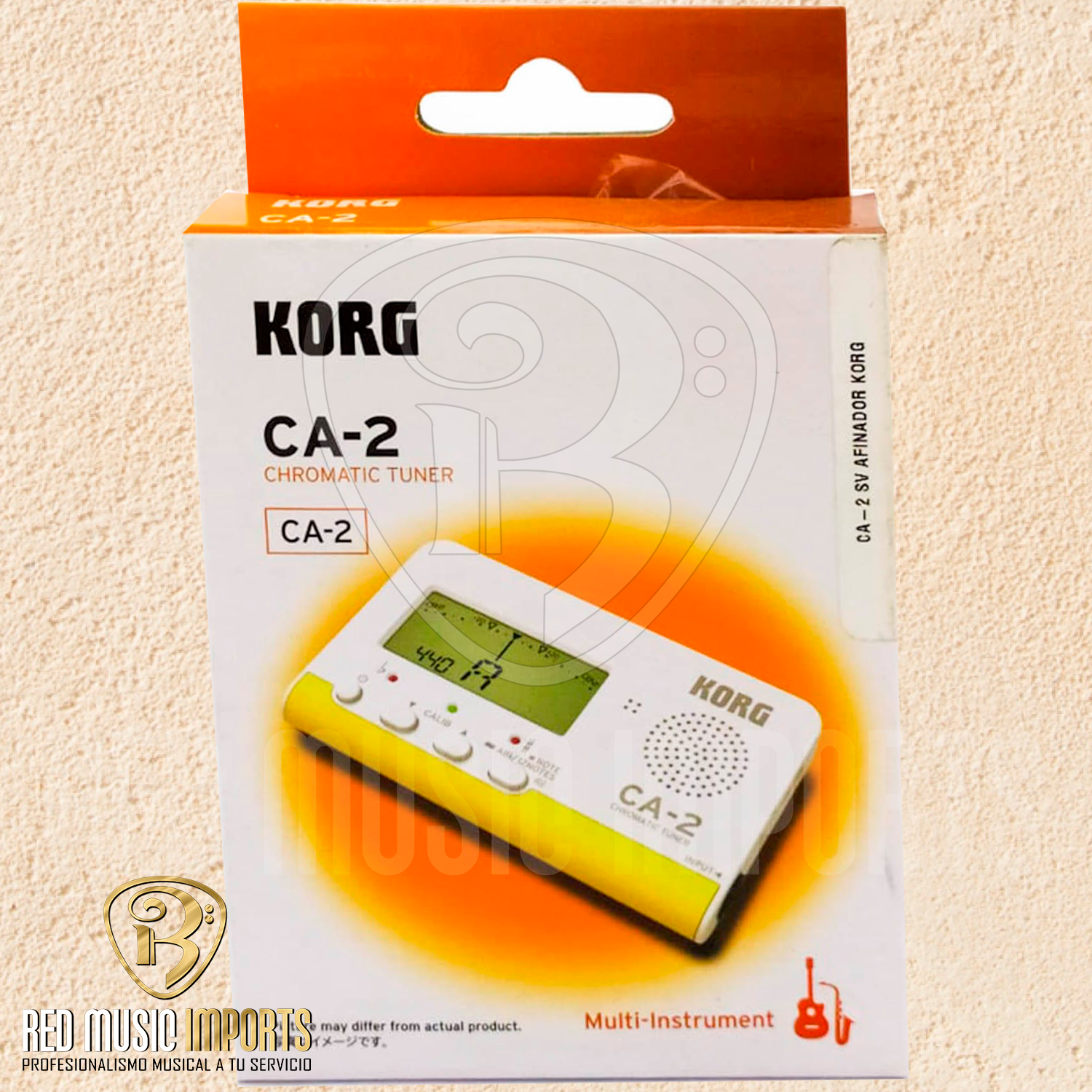 KORG CA-2; AFINADOR CROMÁTICO KORG