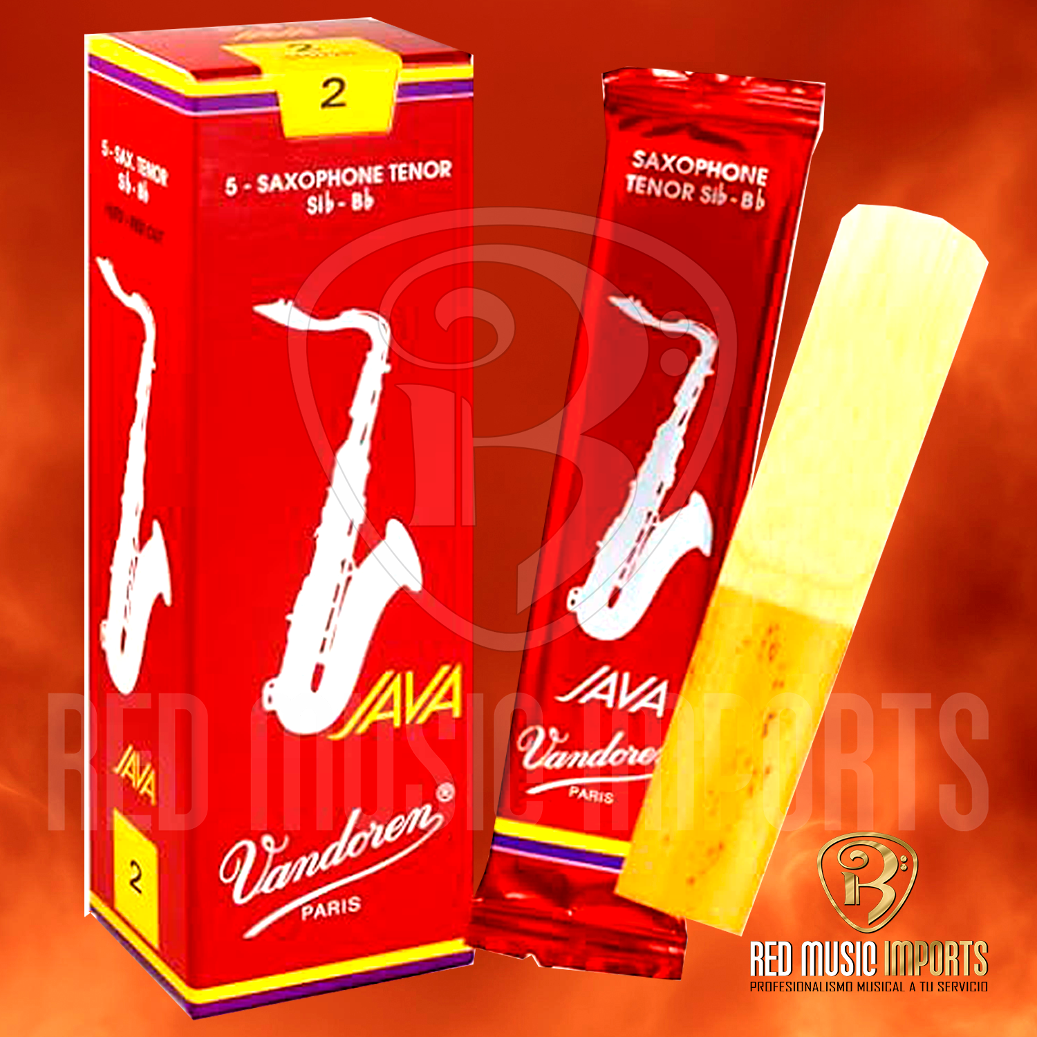 Cañas Saxofon Tenor Vandoren xunid.