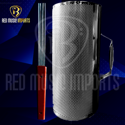 GUIRO DE METAL GRANDE 6X12 C/PEINE MXT-GR612