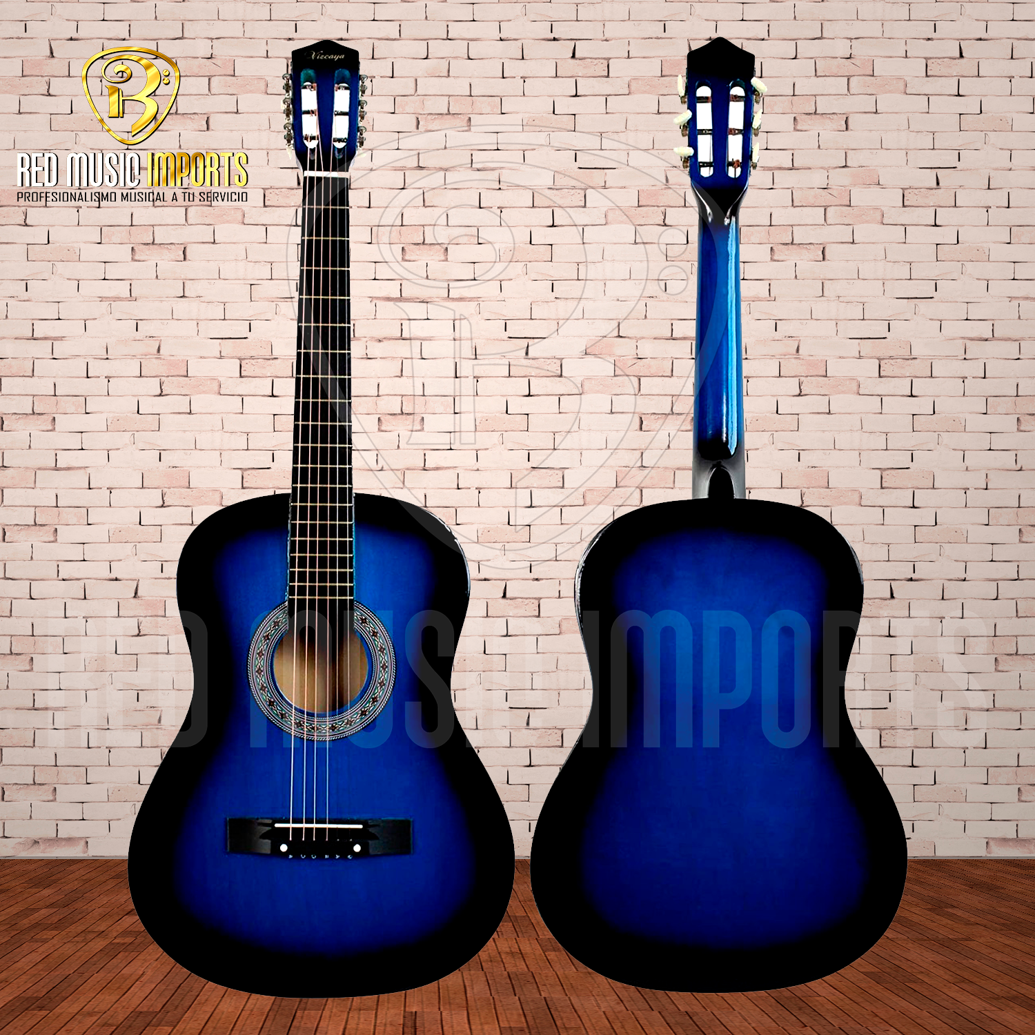 Guitarra Acústica con Cuerdas de Metal - Imagen 2