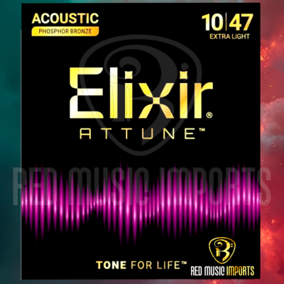 CUERDAS P/GUITARRA ACUSTICA ELIXIR 10/47