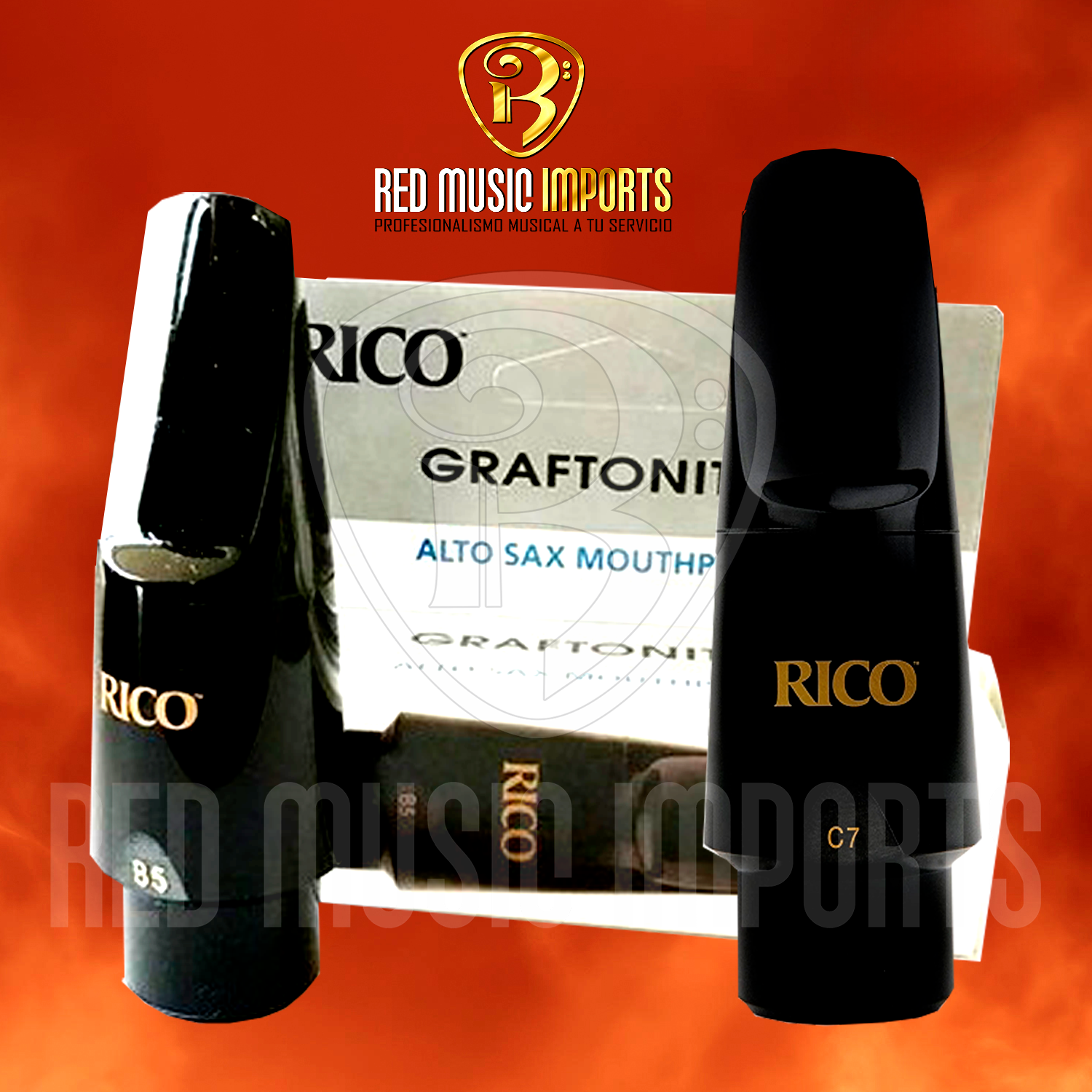 Boquilla rico royal de Saxo Alto ''RRGMPCASXC7''