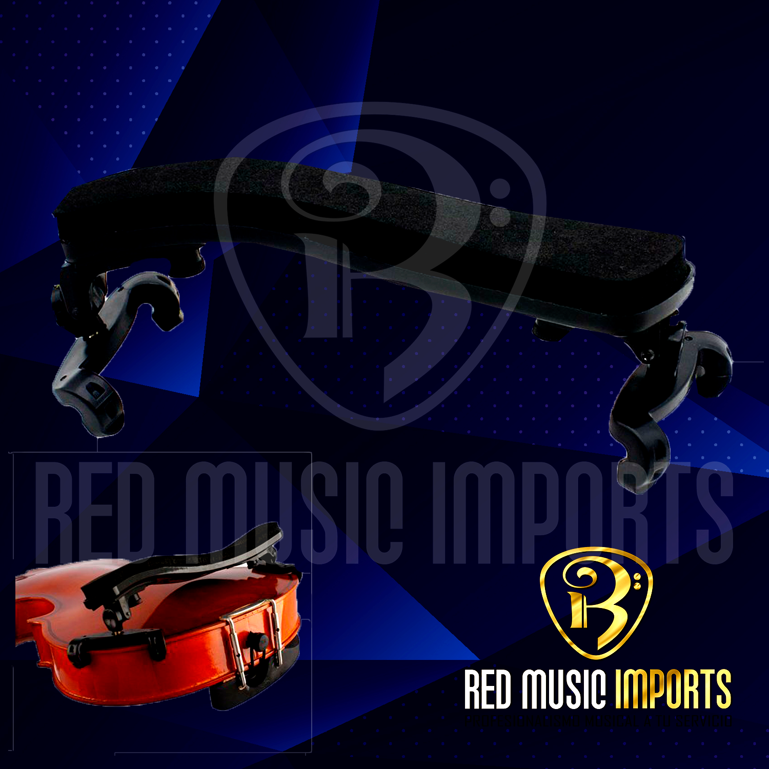 HOMBRERA PARA VIOLIN 4/4 Y 3/4 - Imagen 2