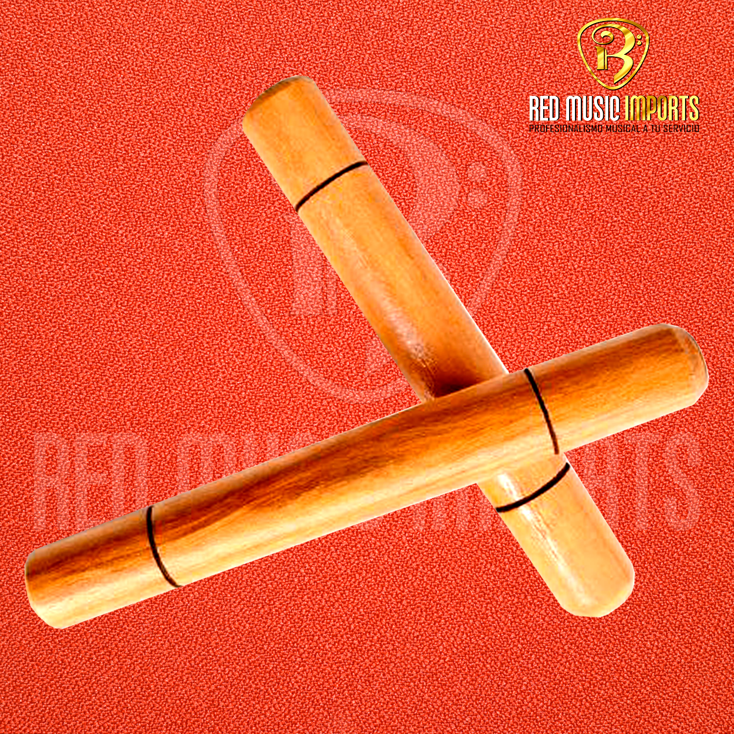 TOC TOC DE MADERA CON GOLPEADOR - Imagen 2
