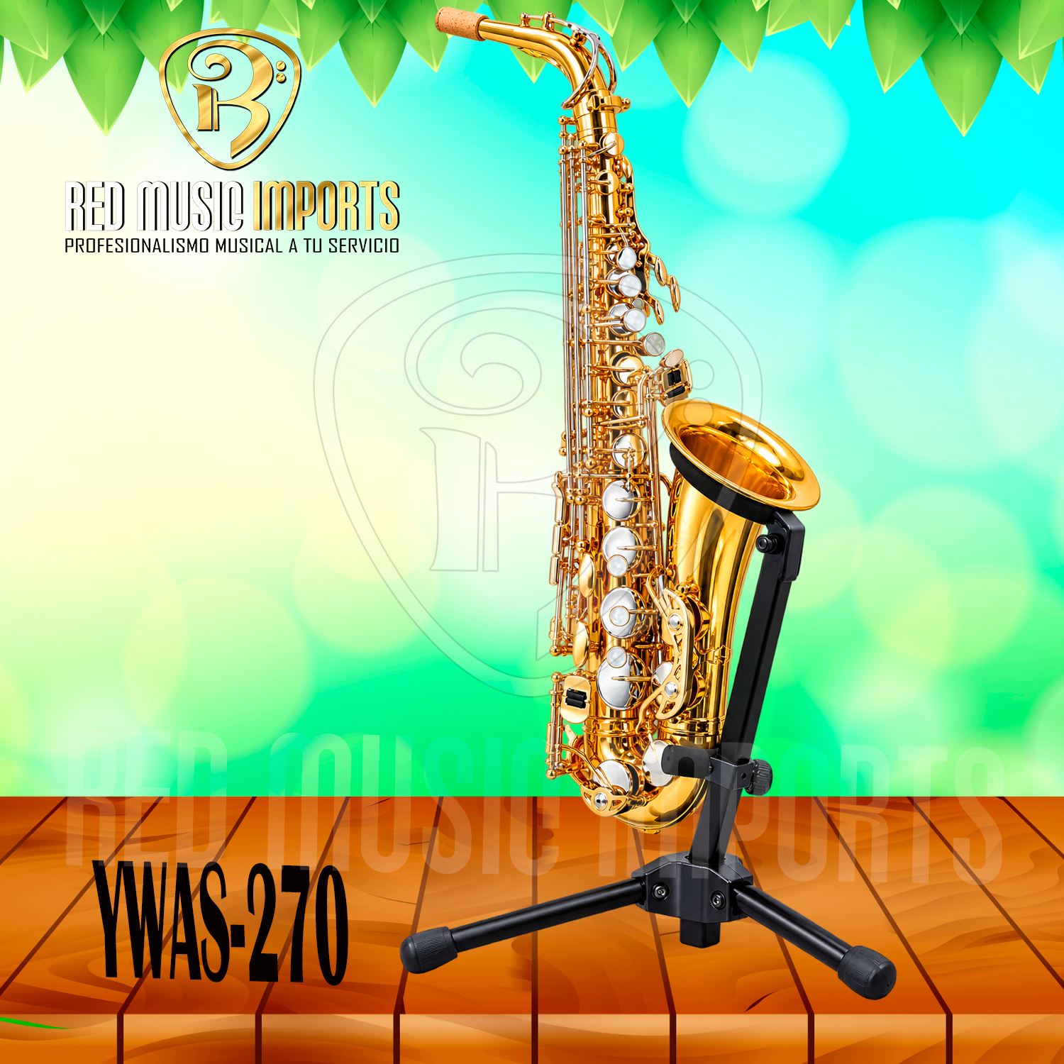 Saxofón Alto California YWAS-270 Dorado - Imagen 2